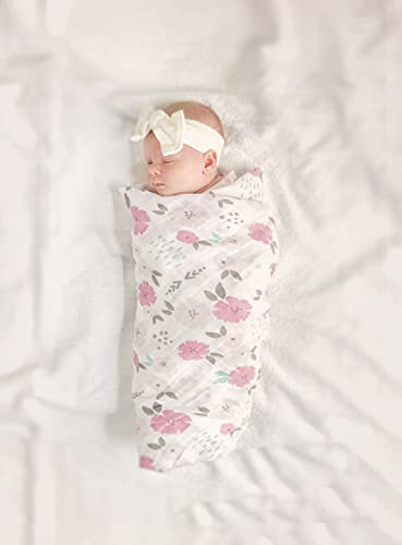 Stephen Joseph, Muslin Swaddle Blanket para meninas e meninos, recém -nascido recebendo cobertor para swaddlding,