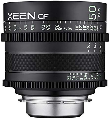 Rokinon Xeen Cf 24mm, 35mm, 50mm e 85mm T1.5 Pro Cine 4-Lens Kit para Sony E, pacote com caixa de mão, caixa matte smallrig,
