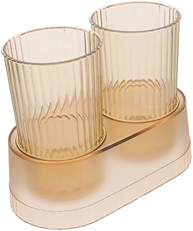 Bestonzon 3pcs Pelutador de pauzinho caixa de armazenamento multifuncional Clear Plastic Organizer Bins Clear Organizer Box Plástico