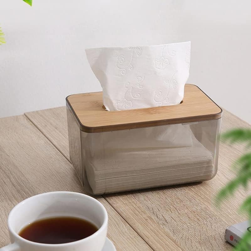 Caixa de lenço Ylyajy tampa de papel higiênico de papel higiênico de mesa de jantar de mesa de jantar caixa de bombeamento caixa de mesa de café da mesa de café