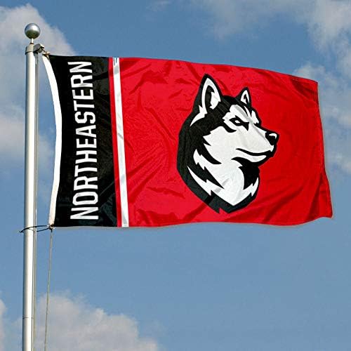 Northeastern Huskies Husky Outdoor 3x5 Flag