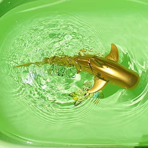 Tipmant RC Shark Toy Toy Control Remoto Fish Boat Água Animal Elétrica para Piscina de Piscina Liga Crianças Presentes