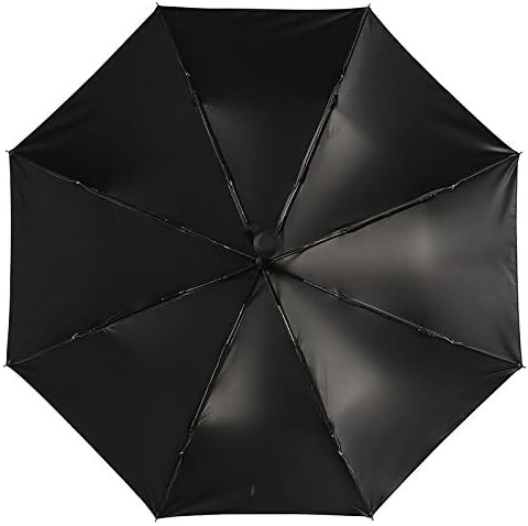 Green Alien Head Travel Umbrella à prova de vento 3 dobras Abrir um guarda -chuva dobrável para homens para homens