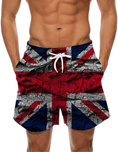 Miashui Big e Alto Swimsuits para homens mens 3D de impressão digital Buckle shorts de lapela de shorts menores curtos homens