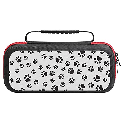Caixa de transporte para Nintendo Switch Case Cat Paw Dog Paw Chegada à prova de choque de casca dura Caso de proteção com