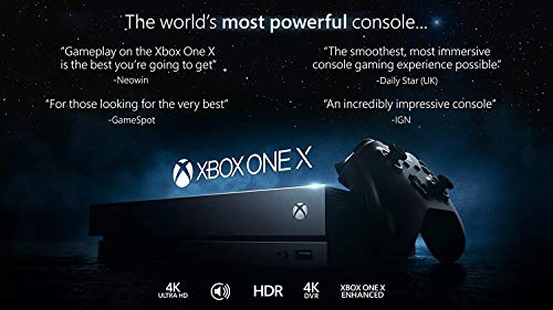 Microsoft Xbox One X 1 TB Console com o pacote de jogos XCOM 2 e MUTANT ANO ZERO