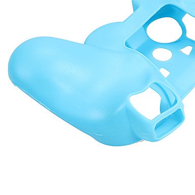 WKELL PS3 Controlador Noctilucent Protetive Case Silicone Skin, azul