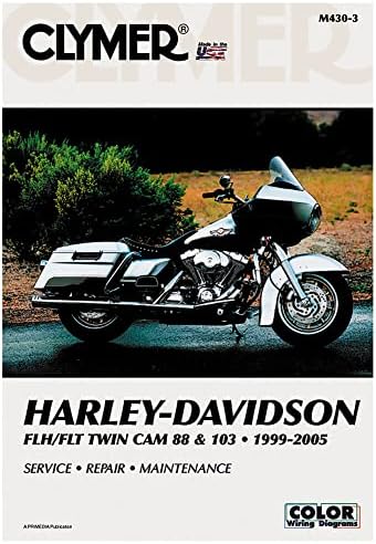 Manuais de reparo de Clymer para Harley-Davidson Road King FlHR/I 1999-2005