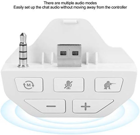Conversor de fone de ouvido Gamepad Surebuy, Adaptador de fone de ouvido gamepad conveniente 1x12 pino para controlador para Multi Control