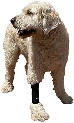 Labra Sleva de compressão de compressão de mola de mola de metal de mola de metal de cães extra protetor protege as feridas curas e evita lesões e entorses ajuda na perda de estabilidade causada por artrite…
