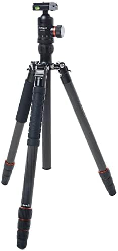 Canon EF 500mm f/4l IS II Usm Image Stabilizer Lens telefoto-Pacote com FOTOPRO X-GO MAX Tripé de fibra de carbono com cabeça