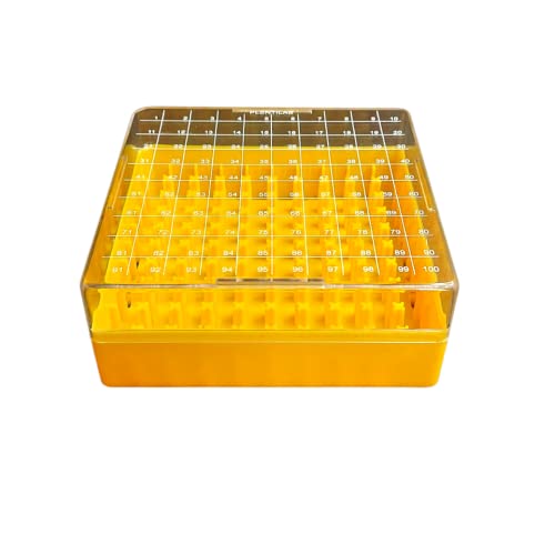 Aanij® Plantilab Cryo Box 100 lugares para 1 ml e 1,8 ml de frascos de crio