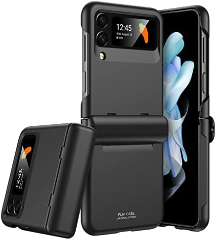 Gospeio para Galaxy Z Flip 4 Case com proteção contra dobradiça, proteção para serviços pesados ​​e espessamento anti-arranhão