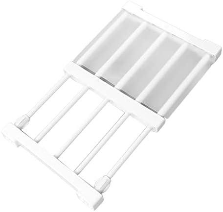 Chiciris DIY Gabinete divisor rack Expandível 44lb Capacidade de carga Multifuncional Prateleira de tensão sem pregos Banheiro