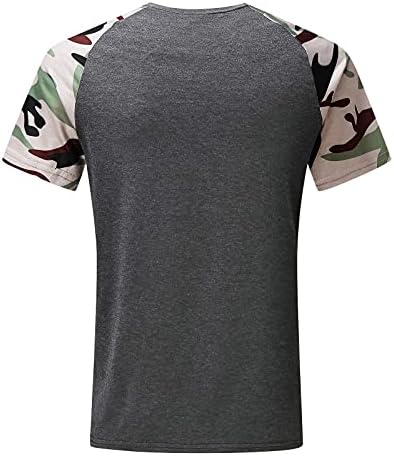 Neartime Mens treina camiseta da camiseta da academia atlética de manga curta de manga curta