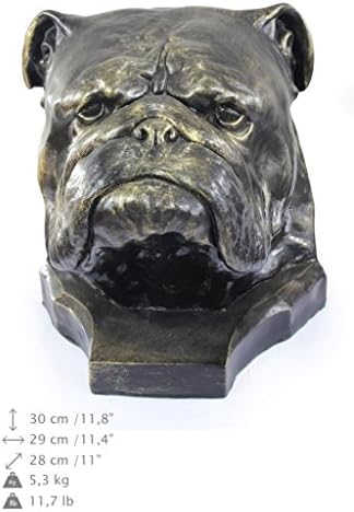 Bulldog inglês, memorial, urna para as cinzas de cachorro, Artdog