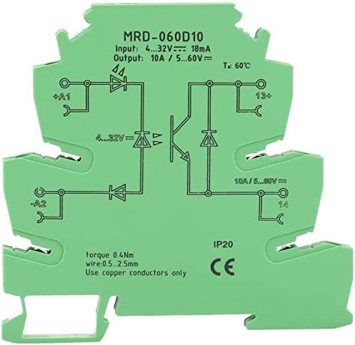 ZYM119 MRD-060D10 4-32V DC 5-60V DC10A Ultra-Thin Plc Relay Power Amplifier Board DC Solid State Relay Module Circuit Board