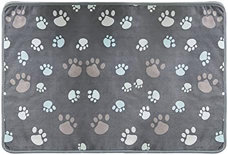 Bateria alimentada com cachorro animal de estimação fofa sono macio impressão manta cobertores para cães lã de lã Cats manto