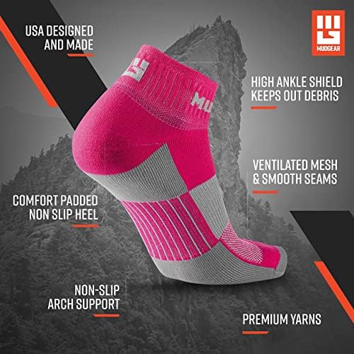 Pacote de meias de corrida de trilha com vários comprimentos de comprimento - 1 par de meias de compressão de altura premium