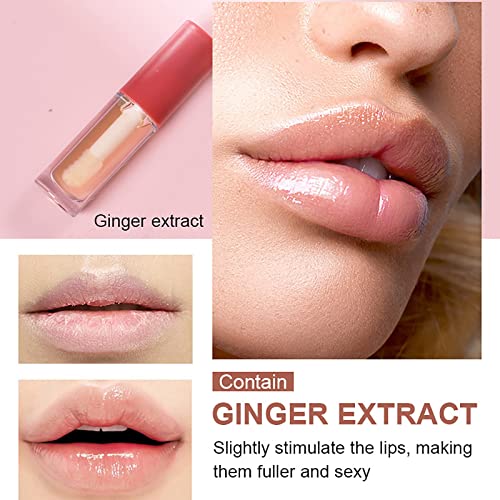 Xiahium Lip Gloss Garrafs Roll On 3pcs Lipsick Lipstick Pigmmento Impermeável Pigmento Lip Lip Gloss Women Magiz Lipgloss Destaque