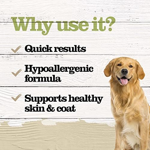 Dr. Pol Pet Petdle Helfing - Desodorizando Limpos de Preparação de Cachorro - Aloe Oatmeal Antiquim Dog & Cat Shampoo