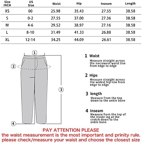 Funyyzo Women Yoga Capris Pants Soft Wide Leg Lounge Workout