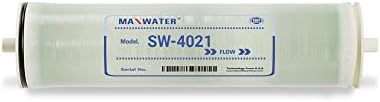 MAX WATER SW4021 950 GPD - Membrana de osmose reversa de água do mar boa para rejeição de alto sal - água do mar e água