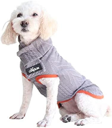 Honprad Pet Roupos para cães pequenos Roupas de menino malha suéter macio espessoso camisa quente suéter de cachorro de inverno para cães suéter de pulôver sólido