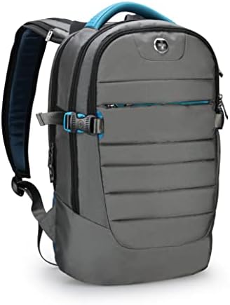 Mochila laptop de design suíço de 15,6 polegadas Backpack de viagem universitária durável com porto de cobrança
