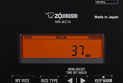 Zojirushi NW-JEC10BA Indução Aquecimento de Indução Poente de Rice & Warmer, 5.5-Cup, Made no Japão