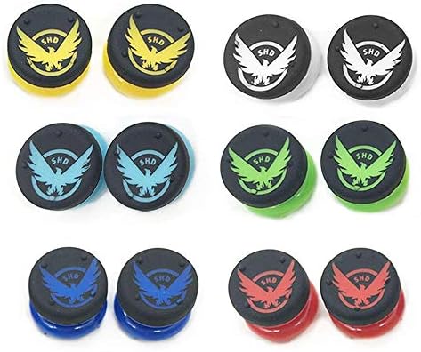 2 PCs Silicone Captick Cap Thumbstick Anti-Slip Grip Stick Tampa de tampa para PlayStation 4 PS4 ConteLler