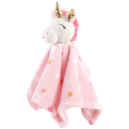 Friends Luvable Unissex Baby Unicorn temático Conjunto de cama de bebê, cobertor de segurança unicórnio, tamanho único