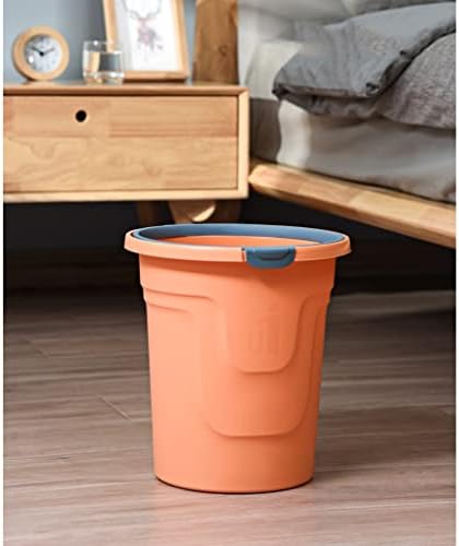 Lata de lixo hjrd, lixo doméstico pode criar uma tampa grande e simples, com pressão da cozinha da cozinha, cesta/laranja/a