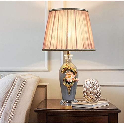 Lâmpada de mesa de luxo ZSEDP, sala de estar decorativa Sofá de mesa de café Lâmpada de cabeceira de cabeceira simples lâmpada de lazer