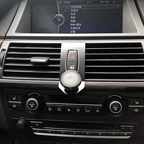 Cheya 3 Colors Alumium liga do telefone celular Center Console Console Air Vention Celular Mount Trim para BMW X5 E70 2007-2013