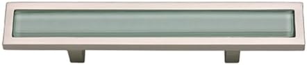 Atlas Homewares 231-Gr-BRN Spa Green, Pull de 3 polegadas, níquel escovado