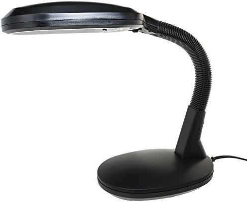 Baltoro Sunlight Desk da lâmpada do dia 27 Watts Uso de energia. Conveniente ganso pescoço estilo preto - sl5820x