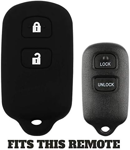 Keyguardzless keyless de carro remoto key shell tampa capa de borracha macia para Toyota scion gq43vt14t hyq12ban hyq12bbx BAB237131-056