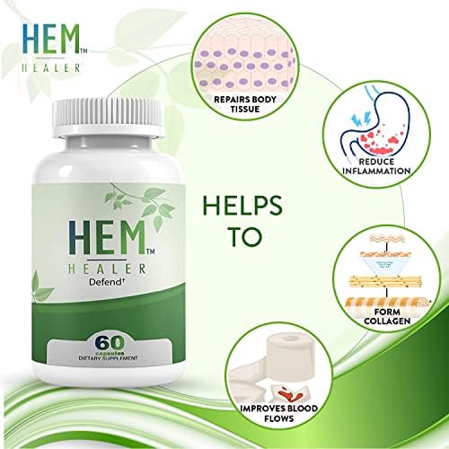 Hem Healer ™ Defend | Mantém as hemorróidas afastadas | seguro e natural