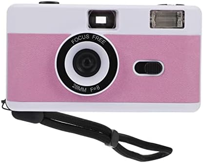 Câmera de viagem Solustre 4pcs Sem construção de trufamento vintage retro- câmera branca de viagem fácil use bateria
