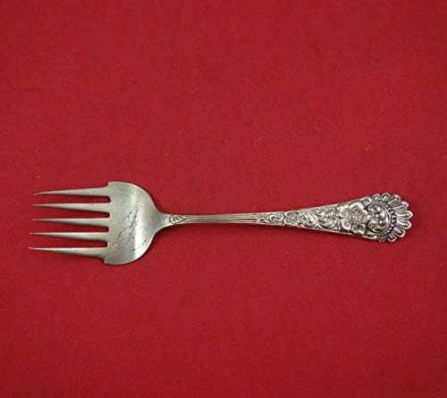 Hamilton e Diesinger Sterling Sardine Sardine Fork 5-Tine 6 1/4 talheres