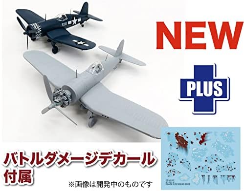 PLATZ WALTERSONS WS55011BD 1/72 Exército dos EUA F4U-1D Modelo de Plastic Danos de Batalha Corsair