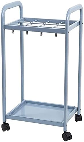 Faliyors Umbrella Stands Indoor Umbrella Storage Rack Metal Frame 18/12/24 Só de guarda -chuva doméstico com quatro rodízios