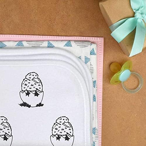 Azeeda 'Hatching Duck' Baby Burp/Wash Ploth