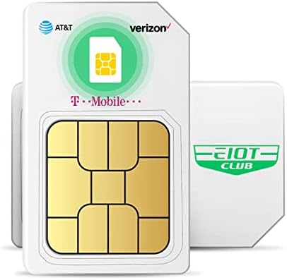 Apoie a verizon att t -mobile EiotClub Data SIM CARD - USA Cobertura sem contrato 4G LTE Celular para segurança e câmeras de caça