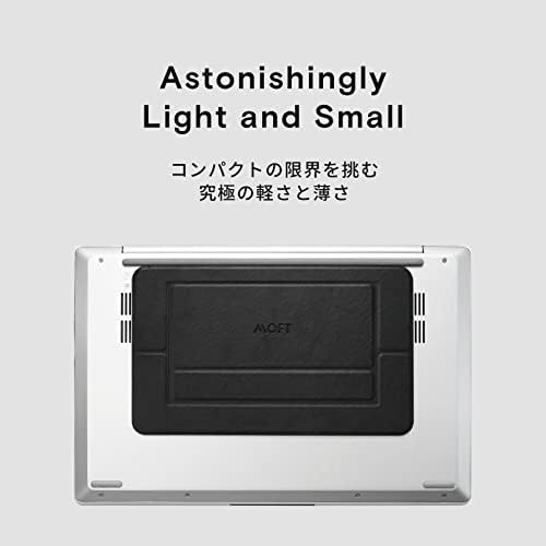 MOFT Invisible Airflow Laptop Stand com design aberto para dissipação de calor, ângulos duplos ajustáveis, reutilizáveis ​​e livres