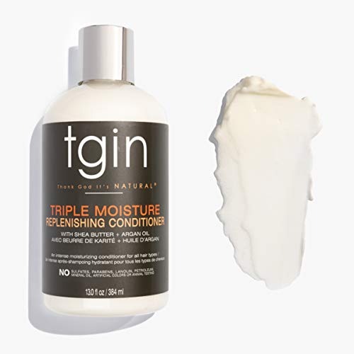 Tgin hidratante shampoo e condicionador Duo para cabelos naturais - cabelos secos - cabelos encaracolados, 13 fl oz