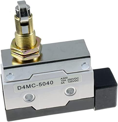 Interruptor de limite de gibolea Atuador de rolos cruzados Atuador Micro limite interruptor SPDT 250VAC 10A D4MC-5040