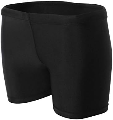 Shorts de spandex competitivos de vôlei feminino 4