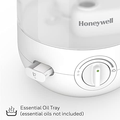 Honeywell Ultra Comfort umidificador de névoa legal, branco - umidificador de névoa legal para quarto ou escritório